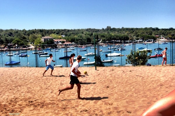 Beach Volleyball Court, Camping Lanterna Beach Volleyball Court in Camping Lanterna
