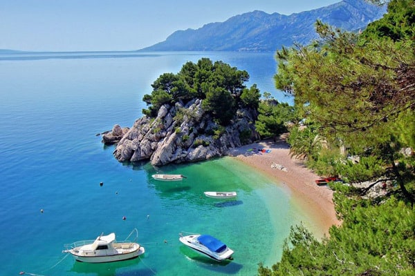 Croatia beaches: Brela