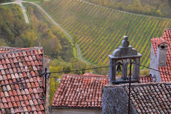 Istrian Hilltop Towns: Red Tiled Roofs