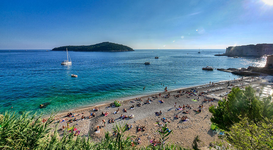 Banje Beach Dubrovnik