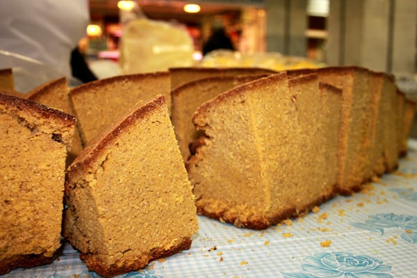 Dolac Market Zagreb: Corn bread