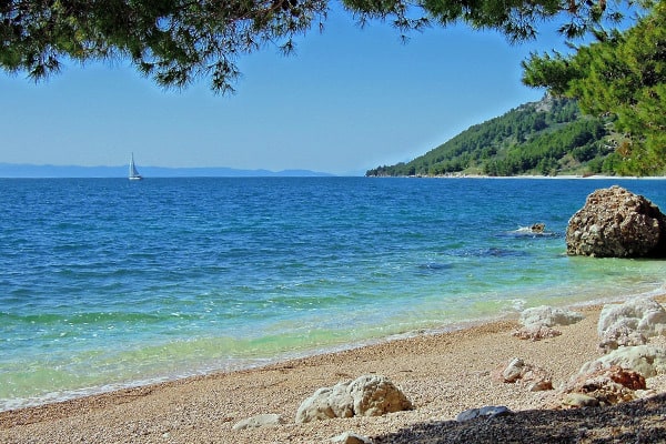 Makarska Beaches: Virgin Beach
