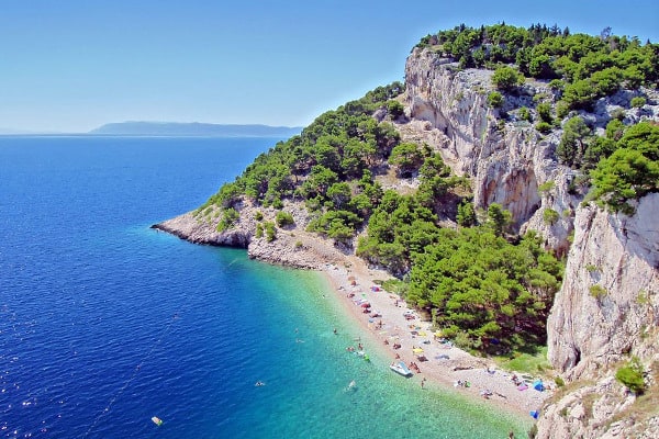 Makarska Riviera Beaches: Nugal Beach