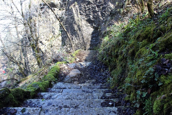 Plitvice Lakes Croatia Photos: Stair