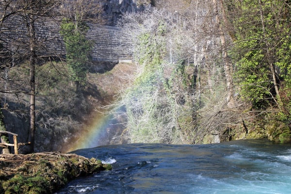 Plitvice Lakes Croatia Photos: Rainbow in Rastoke