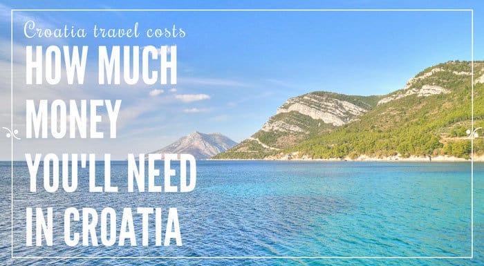 cost of travel in croatia