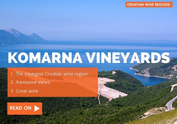 Komarna, the youngest Croatian wine region