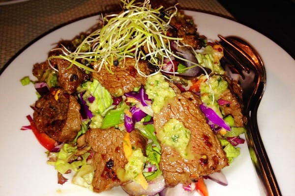 Restaurant Azur Dubrovnik: Thai-style beef salad