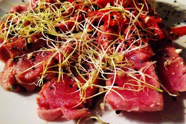Restaurant Azur Dubrovnik: seared tune