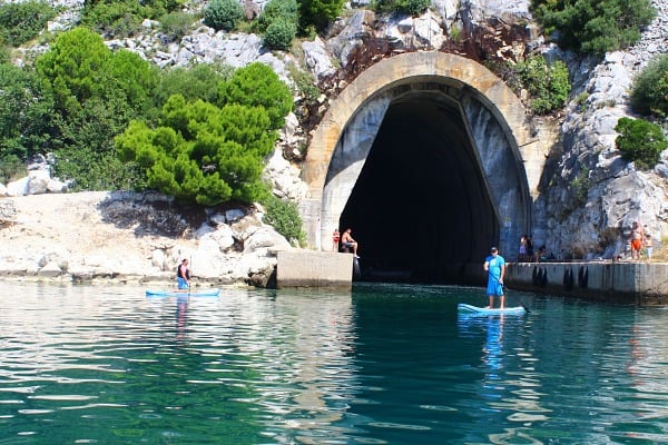 Things to do on Brac Island | Swim in a submarine pen