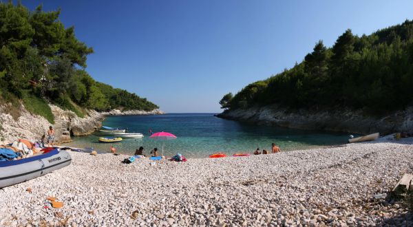 Strand Bratinja Luka, Korcula