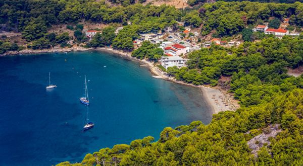 Strand Saplunara, Mljet