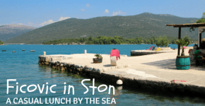 Restaurant Ficovic in Ston
