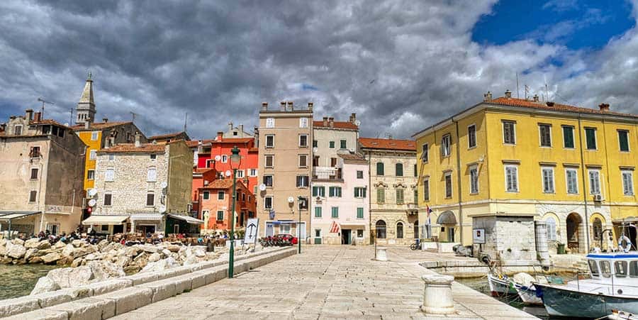 Molo grande in Rovinj