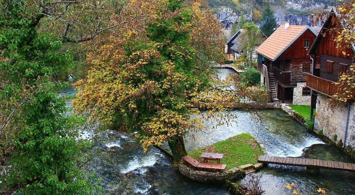 14 enchanting villages in Croatia｜Rastoke in Croatia