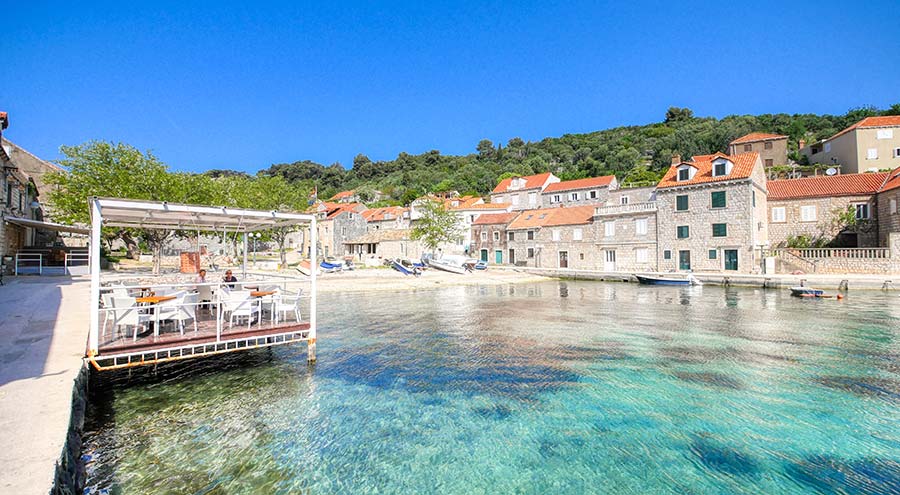 Insel Sipan in der Nähe von Dubrovnik