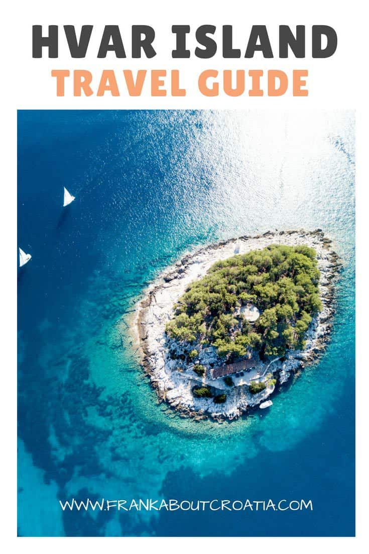 Hvar Croatia Travel Guide, Illustration for Pinterest