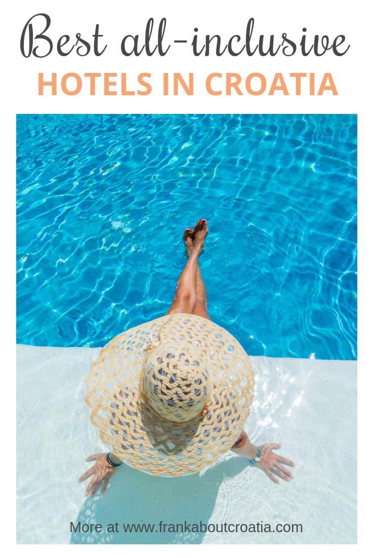 All inclusive Croatia, Illustration for Pinterest