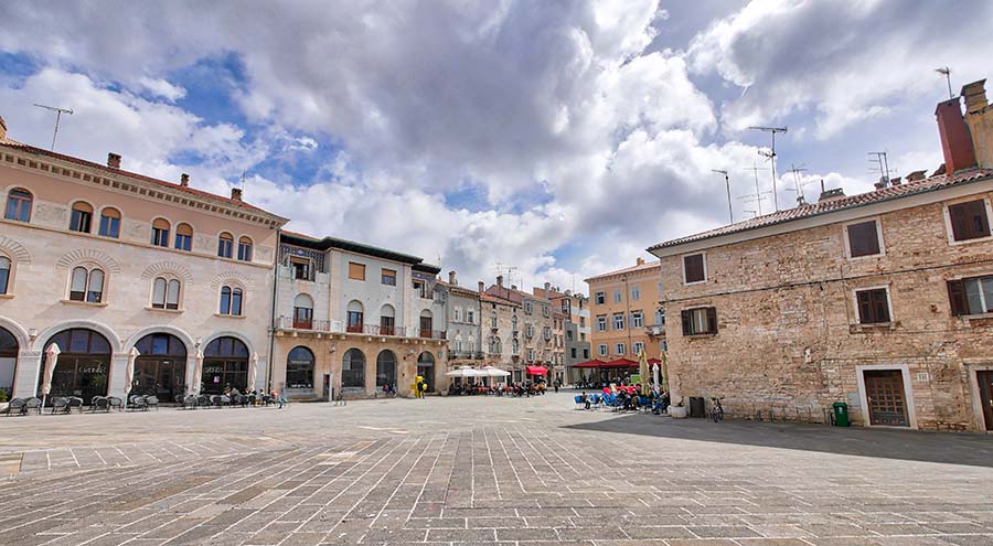 Forum Platz in Pula Kroatien