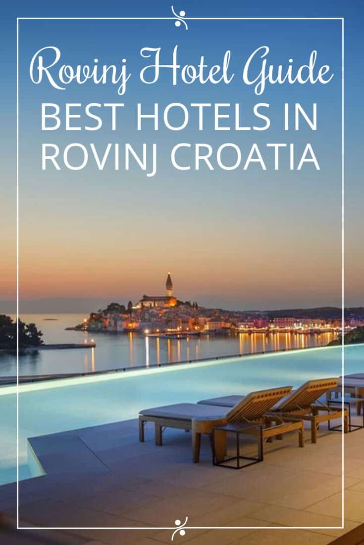 Rovinj Hotel Guide, Illustration for Pinterest