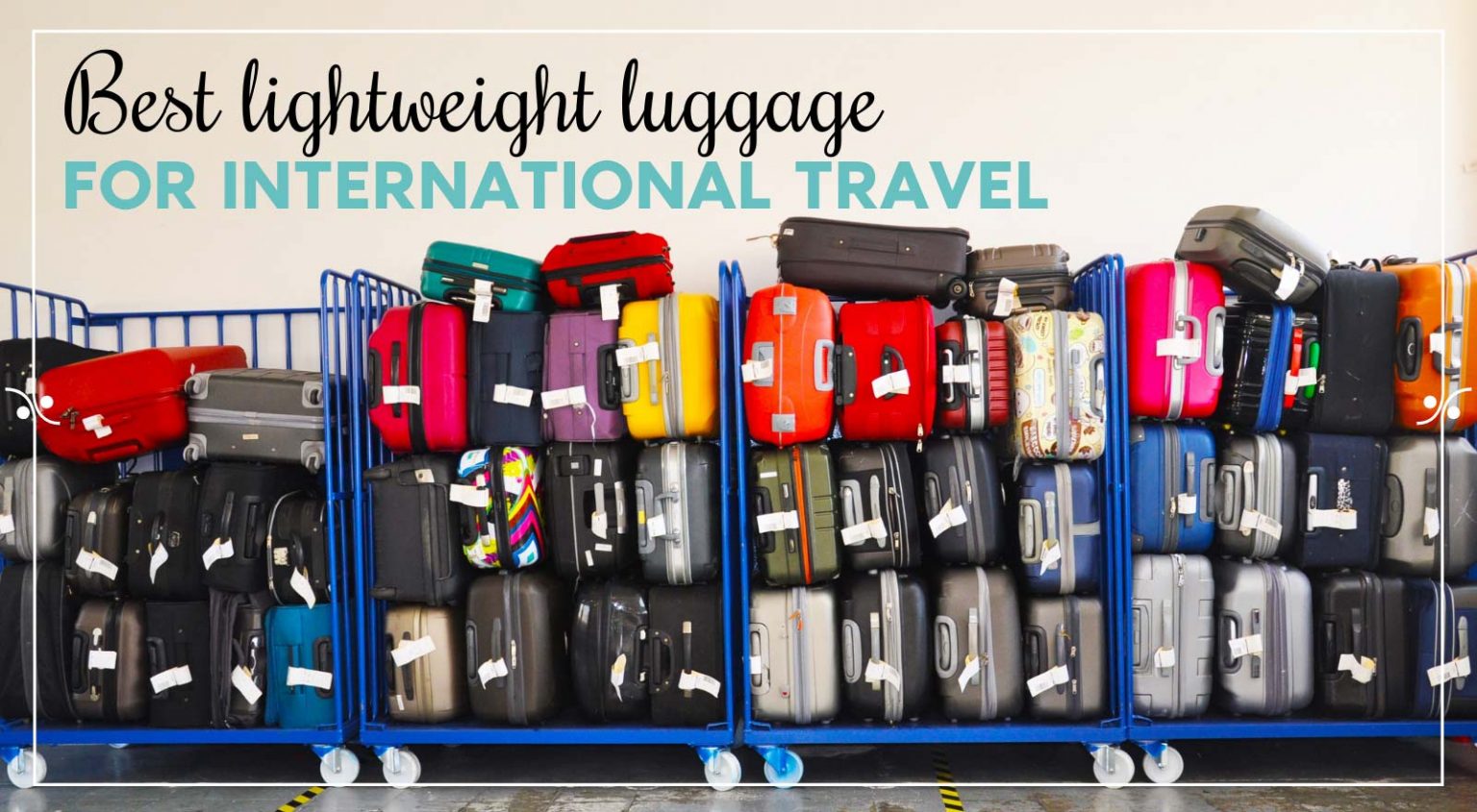Best lightweight luggage for Europe 2024 Travel Products