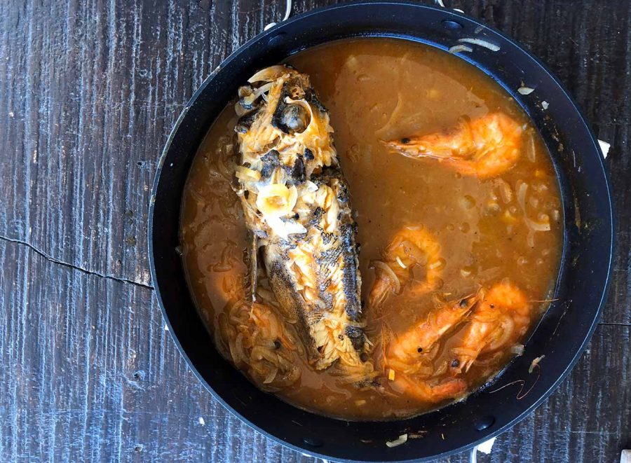 Brudet, a fish stew found in Croatia