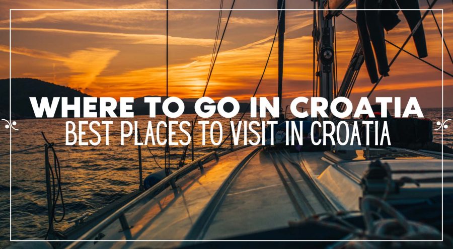 Where to go in Croatia | The best places to visit in Croatia, Illustration