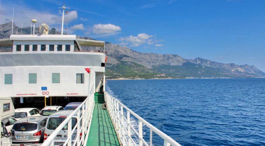 Ferry from Makarska to Brac Island