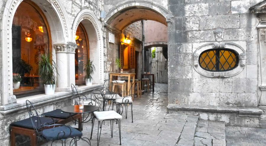 Korcula Old Town, Bar, terrace, Historical Building