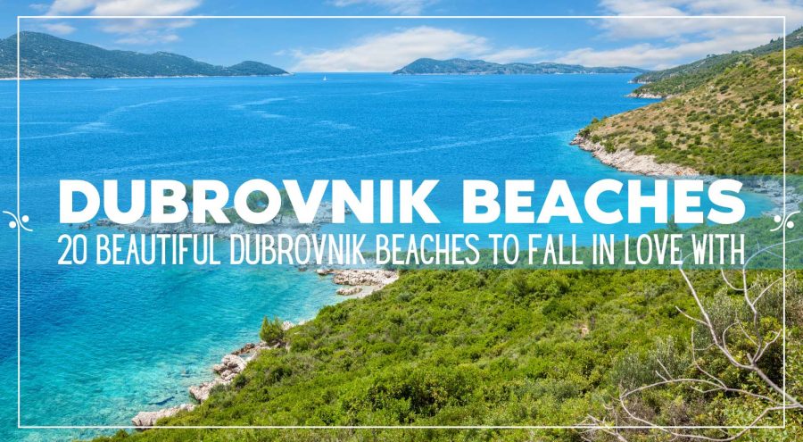 The Best Dubrovnik Beaches, Illustration