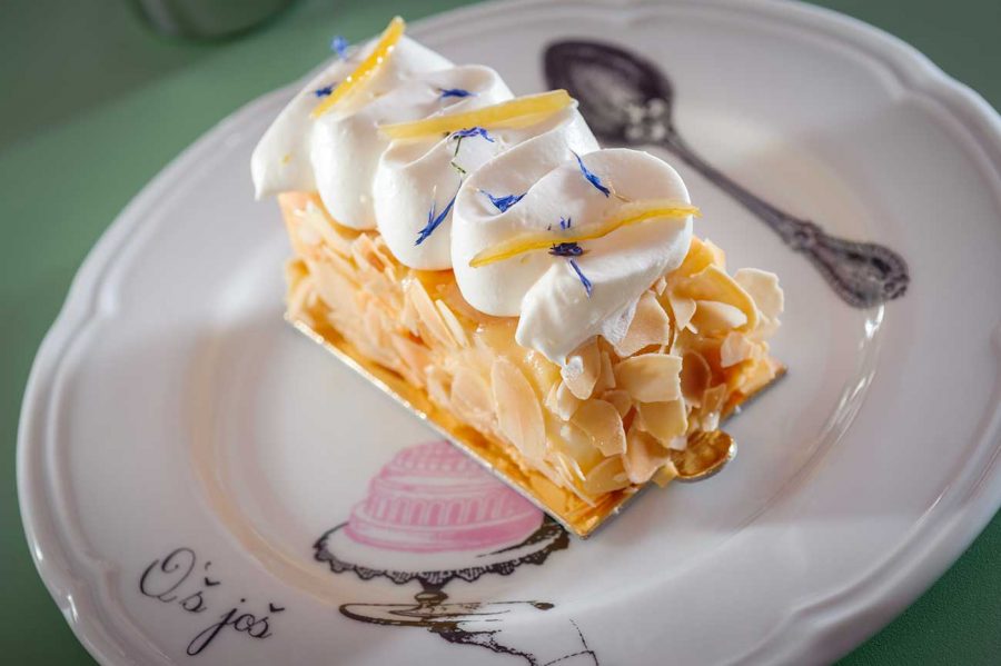 Lemon cake from Os Kolac Pastry shop