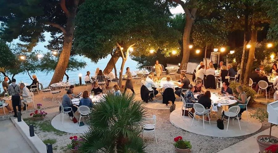 The best outdoor dining in Split, Croatia - Restaurant Dvor