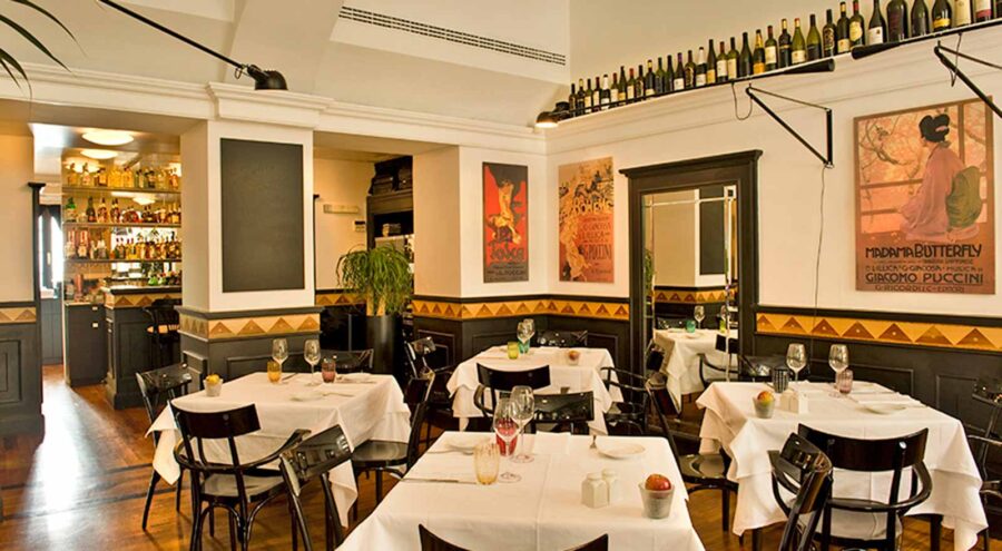 Restaurant Carpaccio, Zagreb, Interior