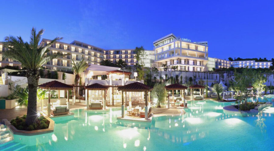 Amfora Grand Hvar Beach Resort, outdoor swimming pool
