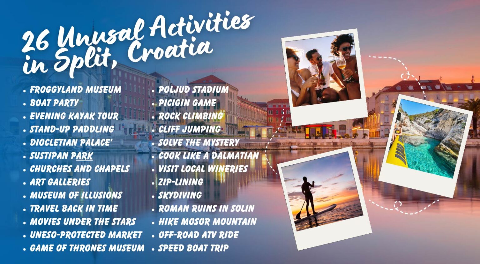 Split Things 26 Unique and Unusual Things to Do in Split, Croatia