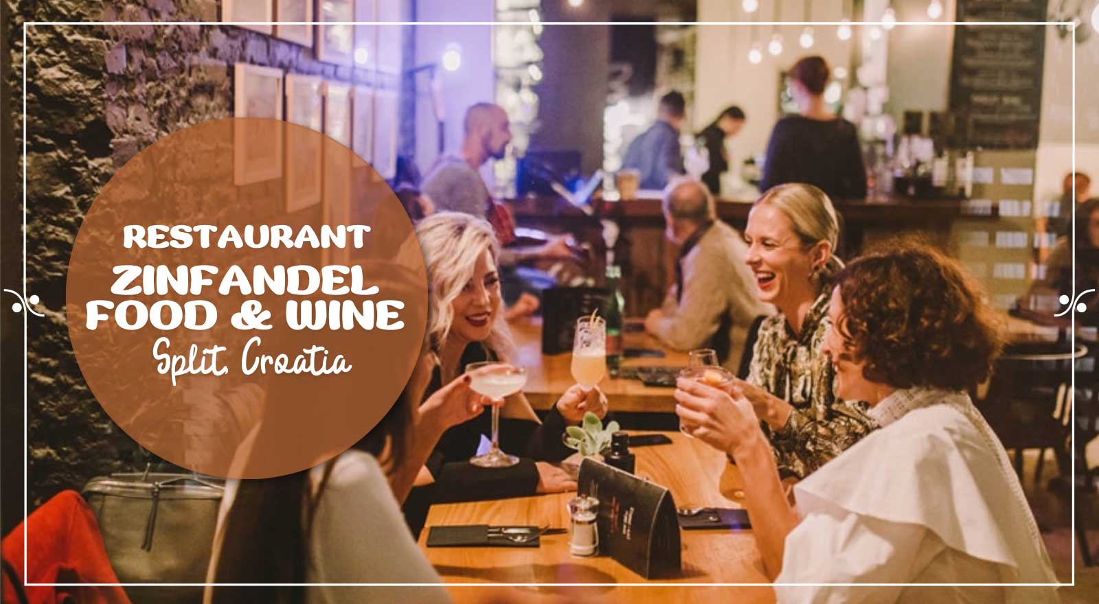 Zinfandel Food and Wine Bar In Split, Croatia