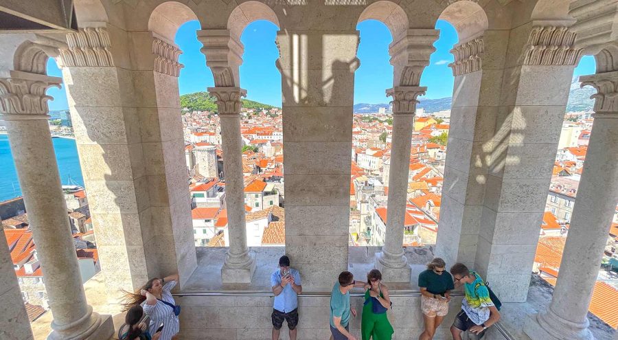 Bell Tower in Split, Croatia, Interior