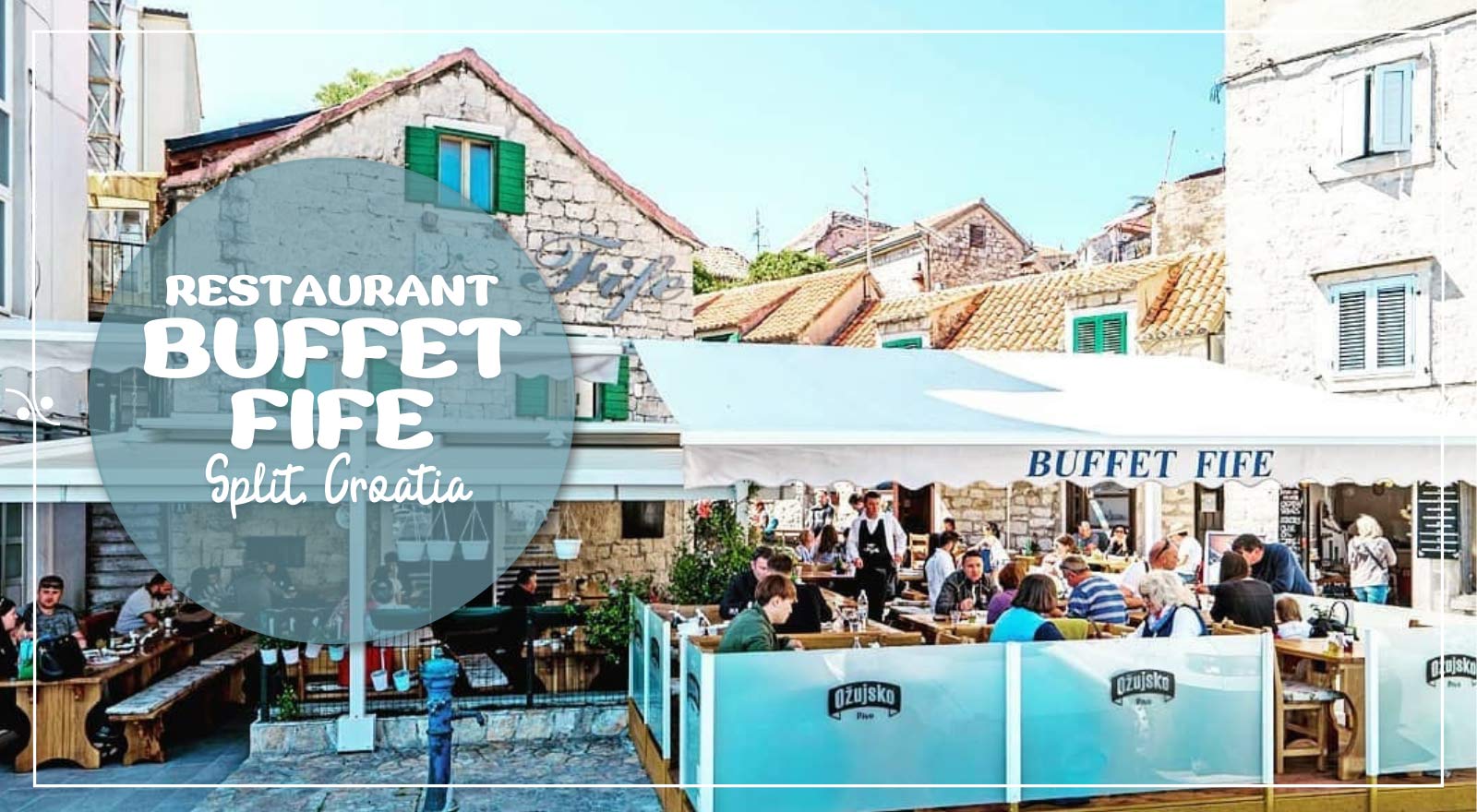 Tavern Buffet Fife Split Love at first sight Explore Croatia