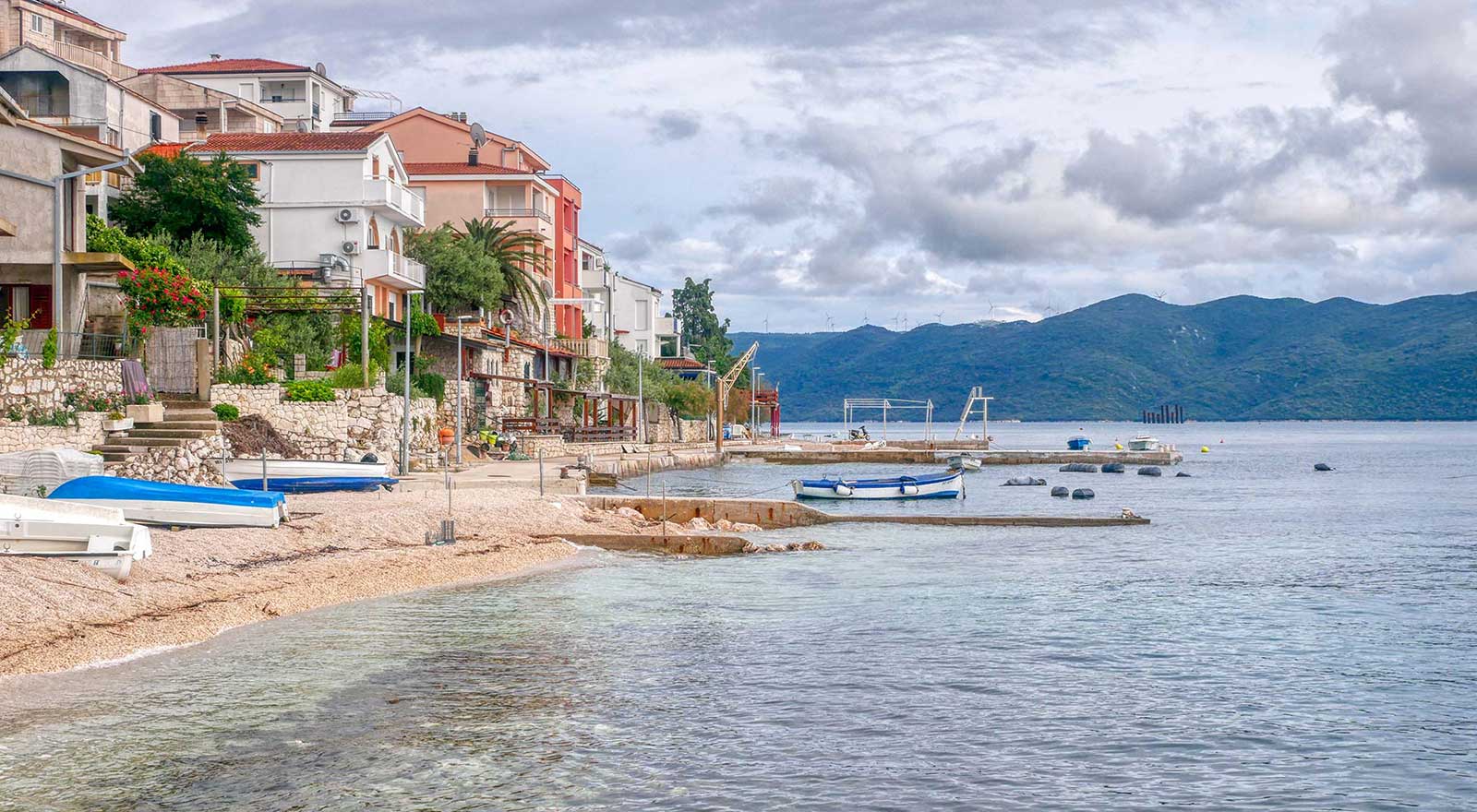 Komarna, Croatia, Sea, Beach