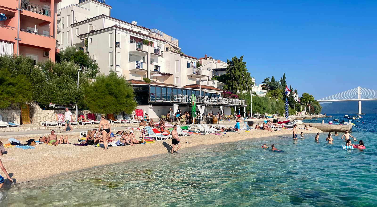 Villa Dorida, Komarna, Beach