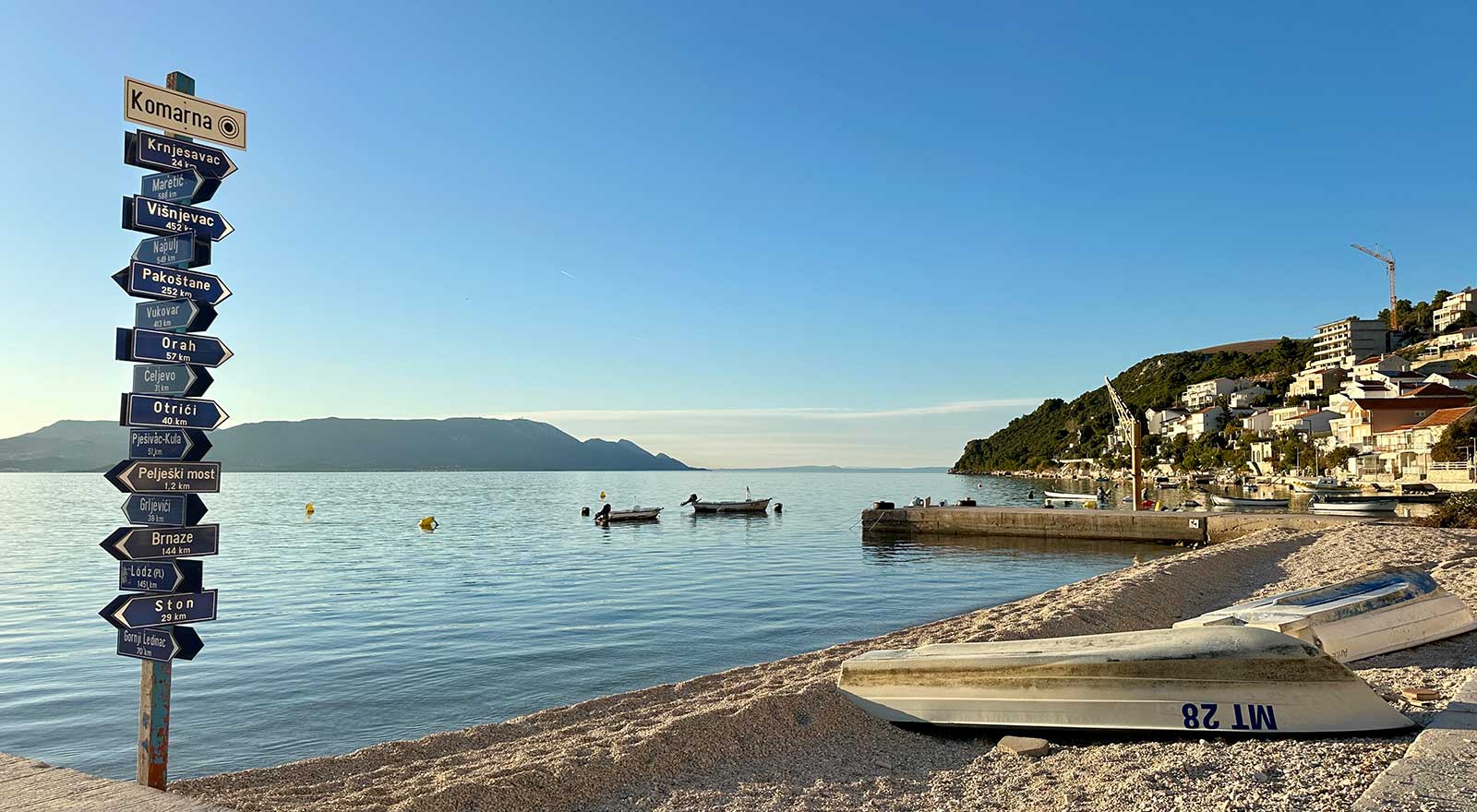 Villa Dorida, Komarna, Beach