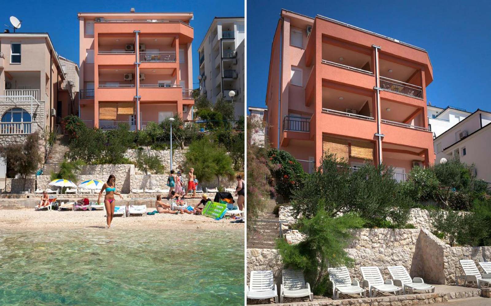 Villa Dorida, Komarna, Seafront