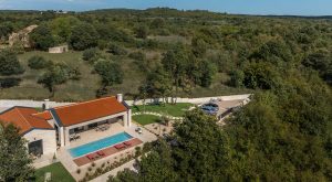 Villa Nux, Porec, Croatiax, Arial