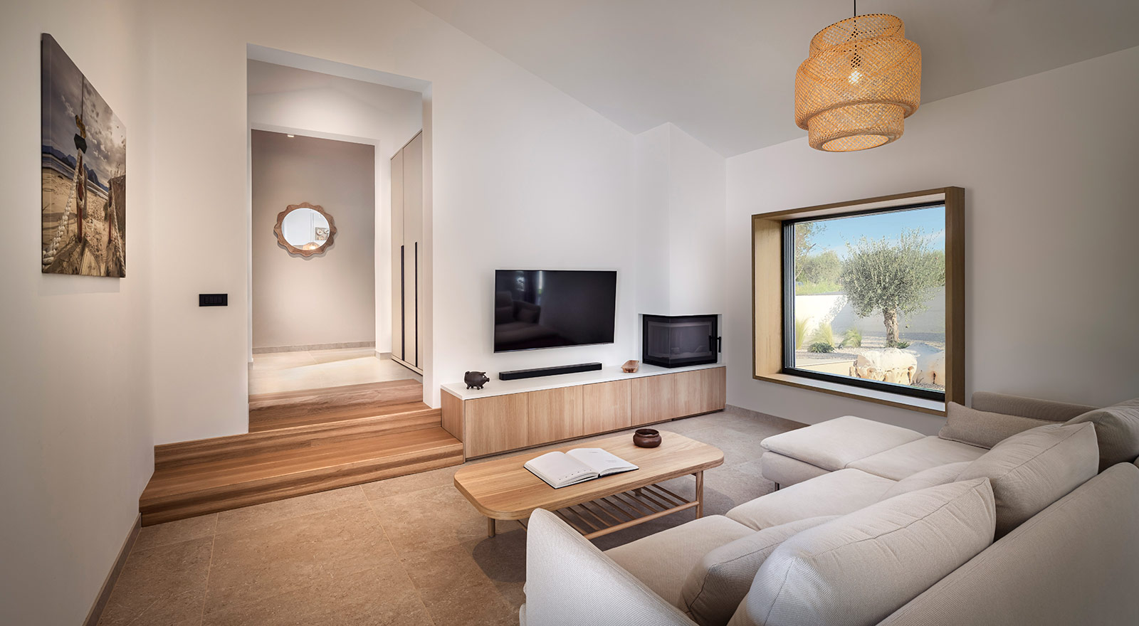 Villa Nux, Porec, Croatia, Living Room