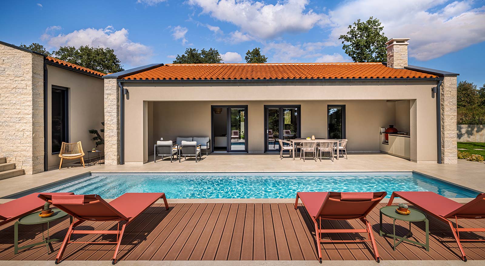 Villa Nux Exterior, Porec, Croatia