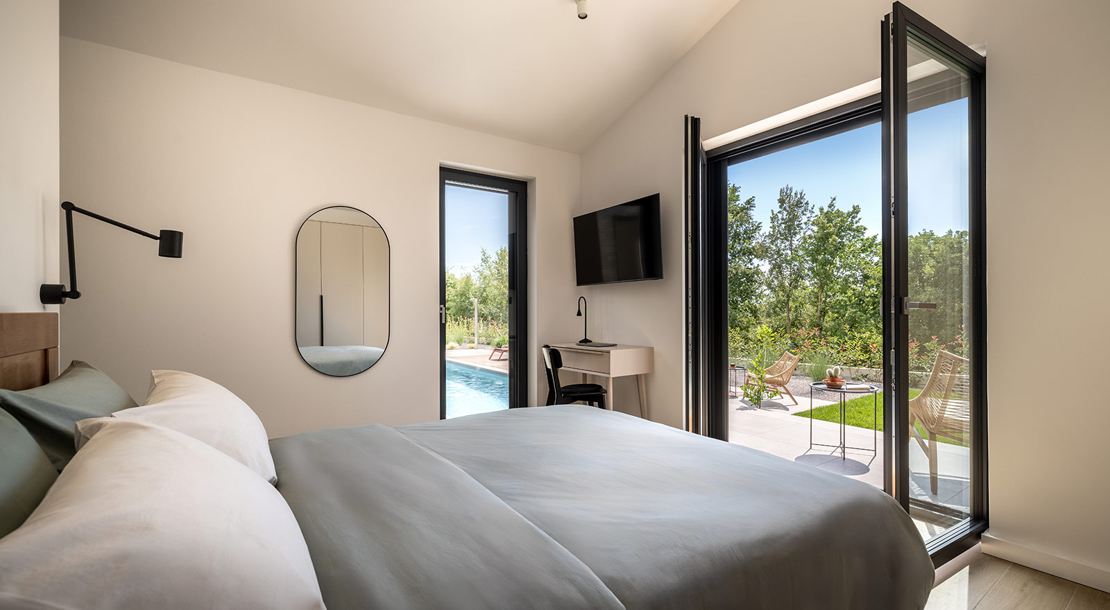Villa Nux, Porec, Croatia, Master Bedroom