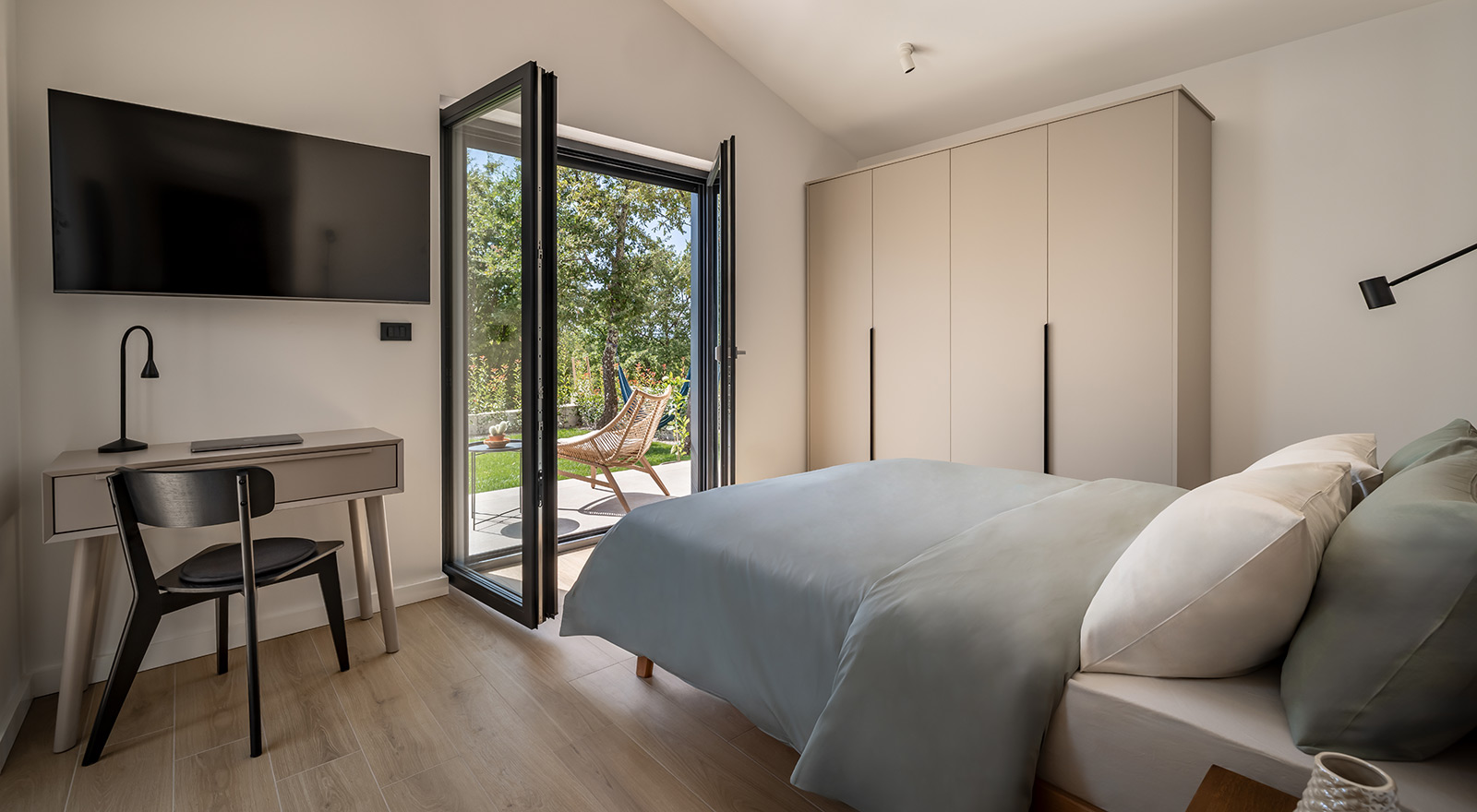 Villa Nux, Porec, Croatia, Master Bedroom